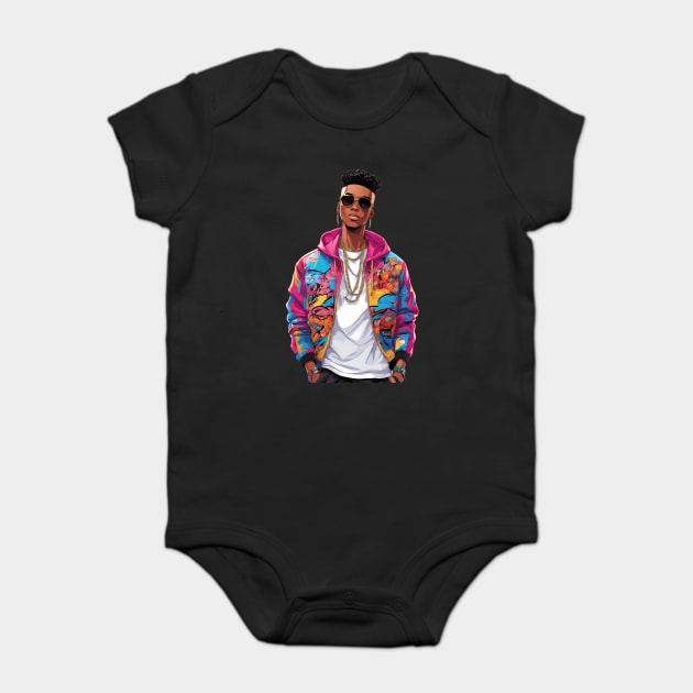 Cool Funk Baby Bodysuit by animegirlnft